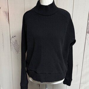 The North Face Women’s Chabot Thermal Mock Neck Black Large EUC